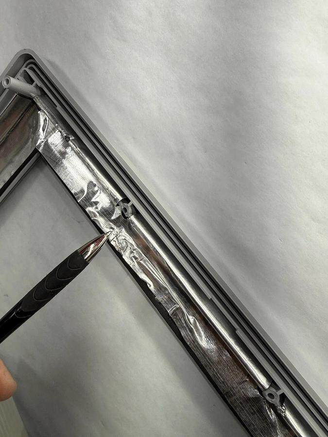 Used Allen-Bradley PanelView Plus 1250 12.1" Touchscreen keypad frotcover Glass 2711P