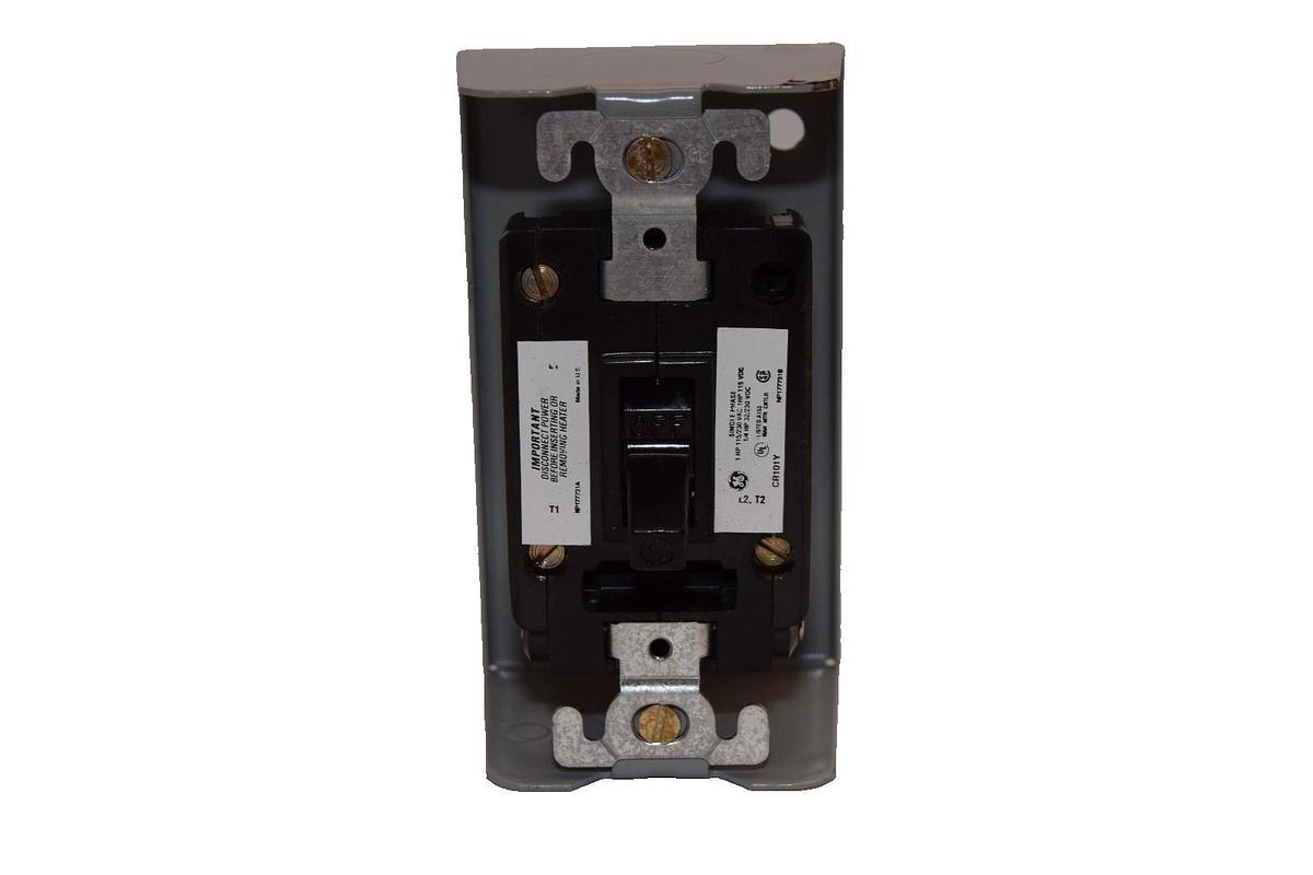 GE , General Electric CR101Y1 1Pole 115/230V Manual Motor Starter (New) 783166268223