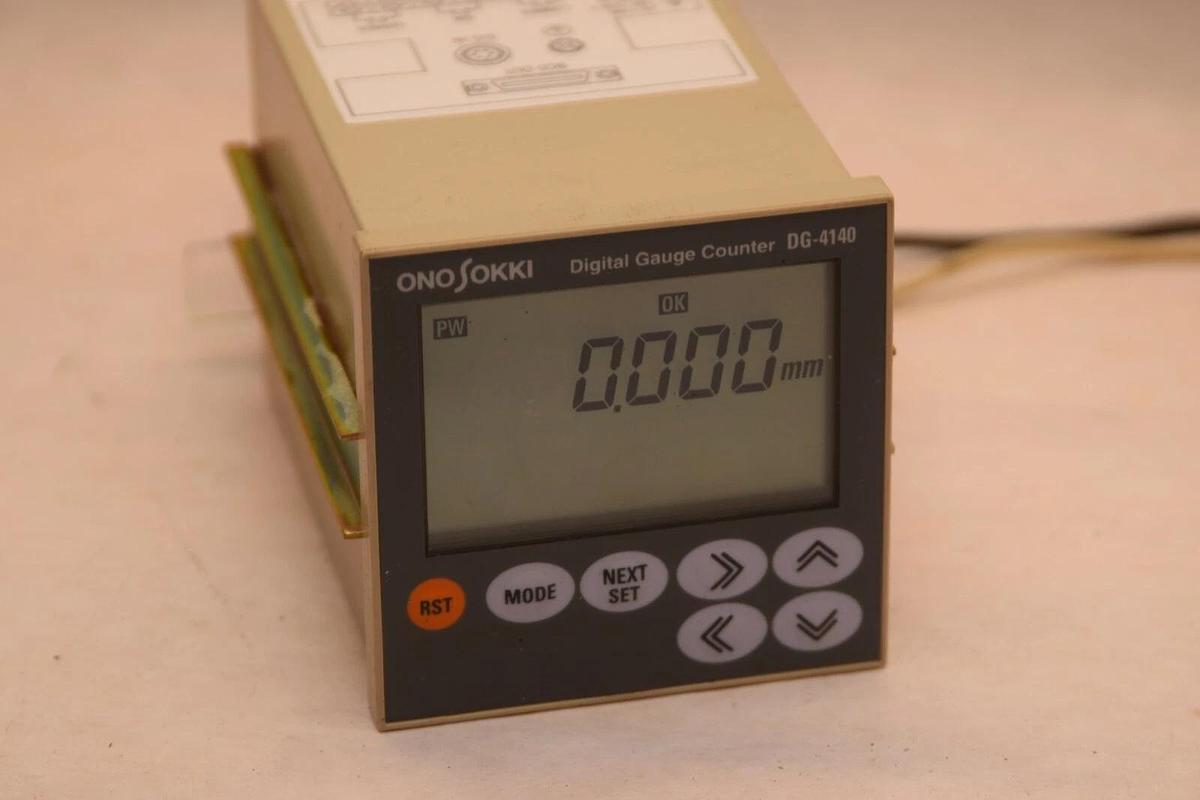 Used ONOSOKKI ONO SOKKI DG-4140 DG4140 Digital Gauge Counter