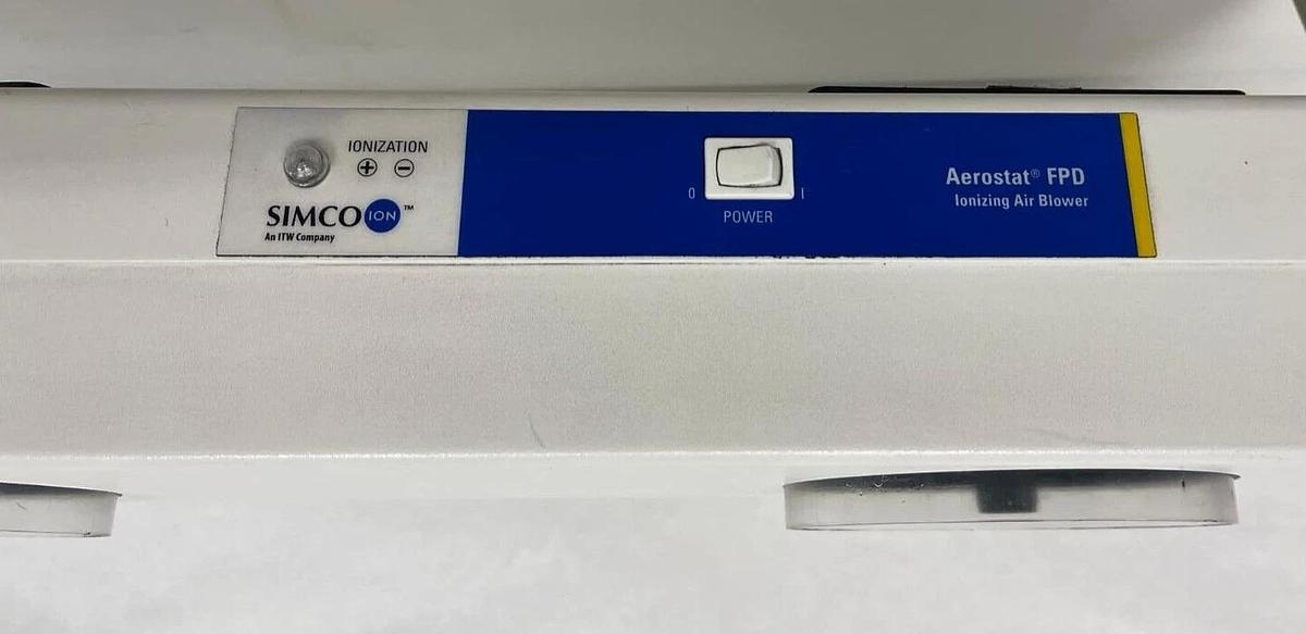 Used Simco Ion Aerostat FPD 3-Fan Ionizing Air Blower Fan 120/220v 4011007