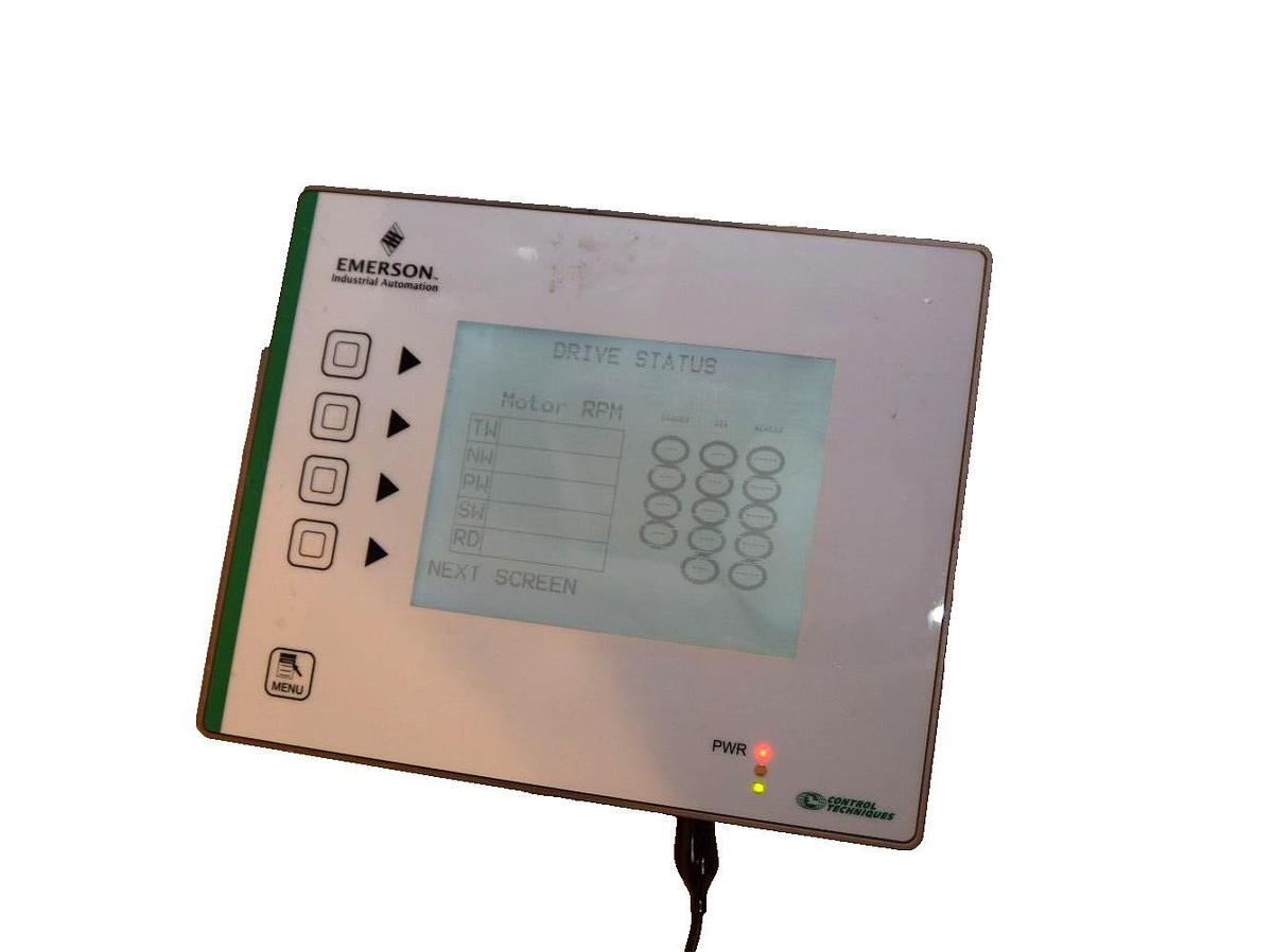 Used EMERSON  / RED LION G306MS00 6" Operator Interface USA *Read: Lines on Screen*