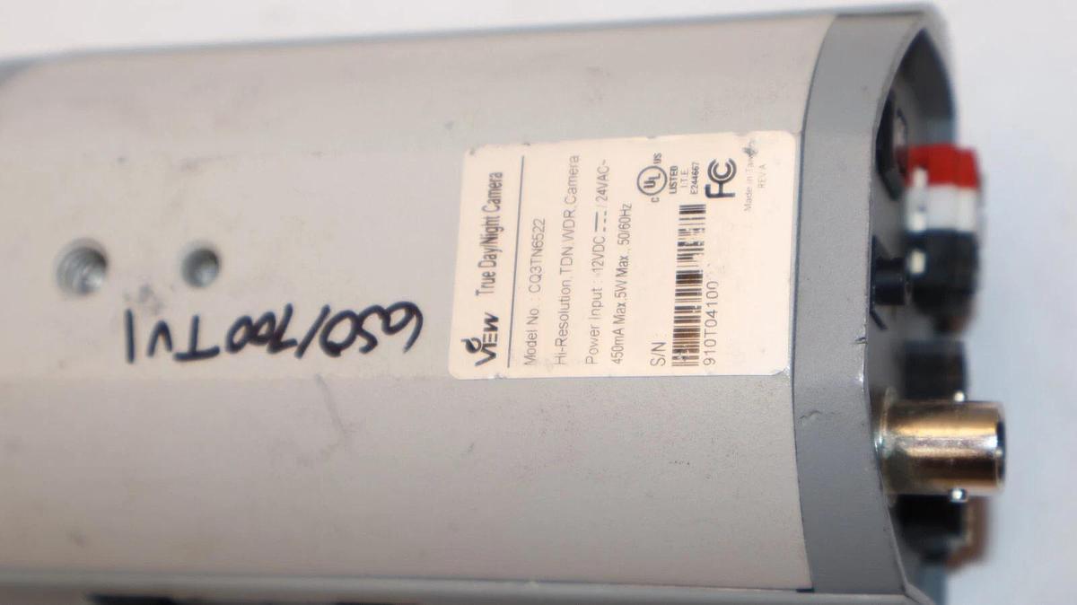 Used DEVIEW CQ3TN6522 24Vac 5W True Day / Night Camera