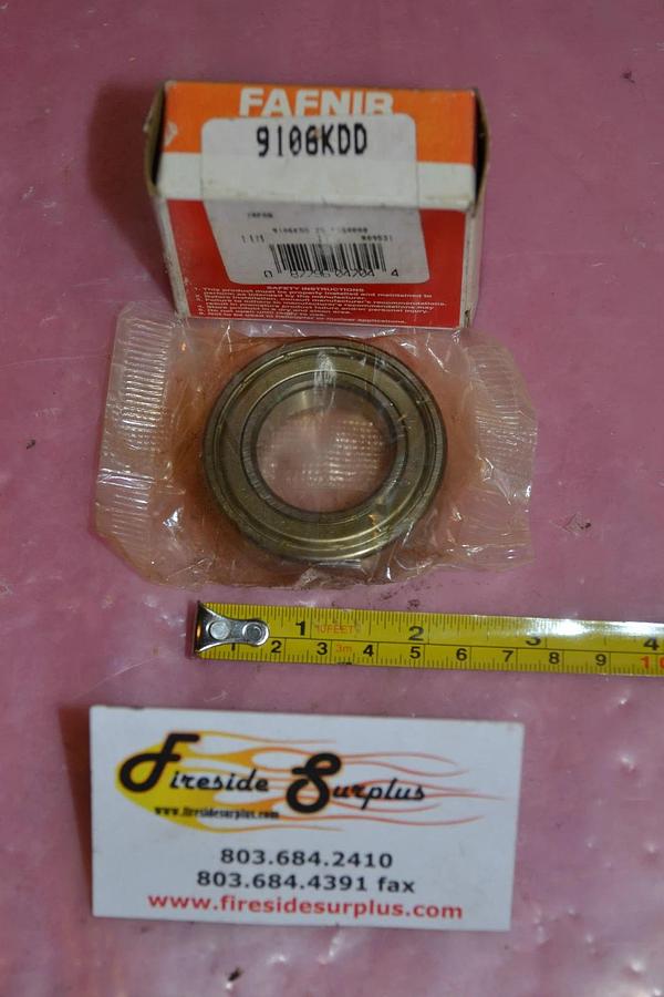FAFNIR TORRINGTON BEARING 9106KDD 9106 KDD NEW