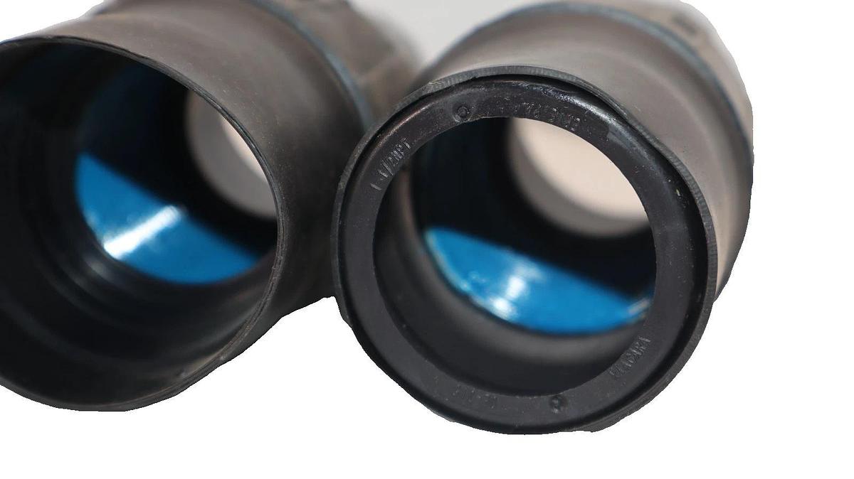 (2) THOMAS & BETTS T&B OCAL 1-1/2" PVC Coated Conduit Body Fitting Coupling NEW