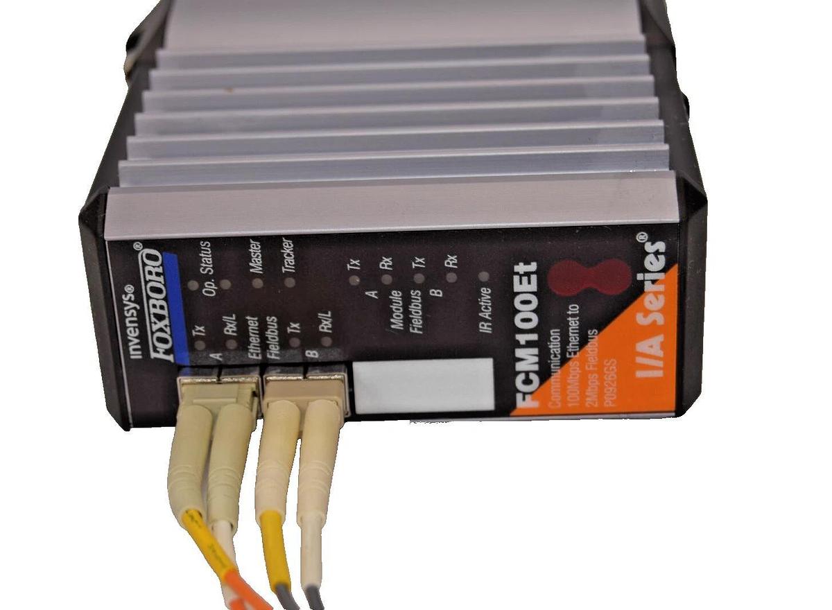 Used FOXBORO INVENSYS I/A Series Ethernet Communication Module FCM100Et P0926GS