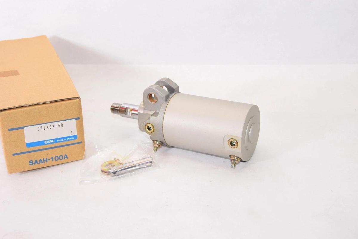 (NEW) SMC CK1A63-50 1.0MPa 145psi Pneumatic Clamp Cylinder