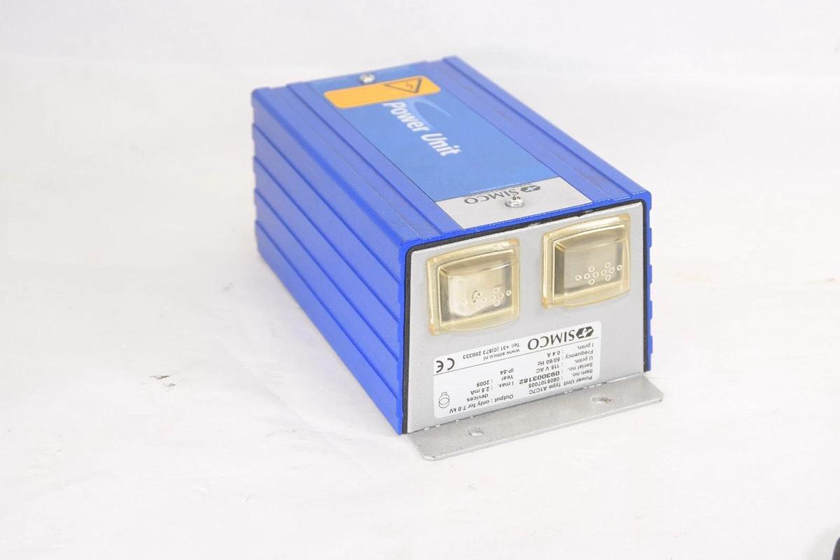 Used SIMCO A1C7C 7.0kV 2.5mA 115Vac 50/60Hz 0.4A Power Supply Unit