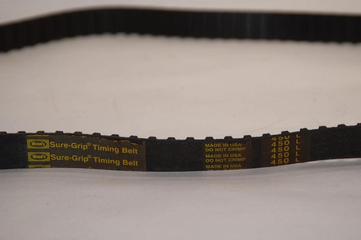 (NEW) WOODS 450L075 450L-075 450L 075 Sure-Grip USA Timing Belt