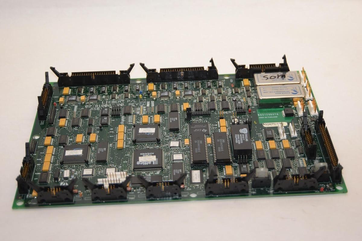 Used EMERSON / LIEBERT 02-810001-00 02_810001_00 PCB Circuit Board