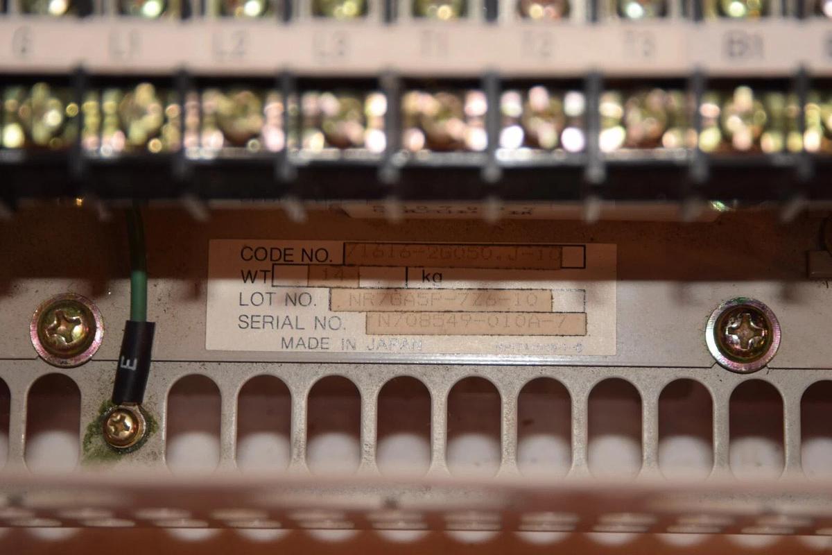 YASKAWA ELECTRIC Varispeed 616GII Drive 71616-2G050.J-10 NR7GA5P-7Z6-10 230v NEW