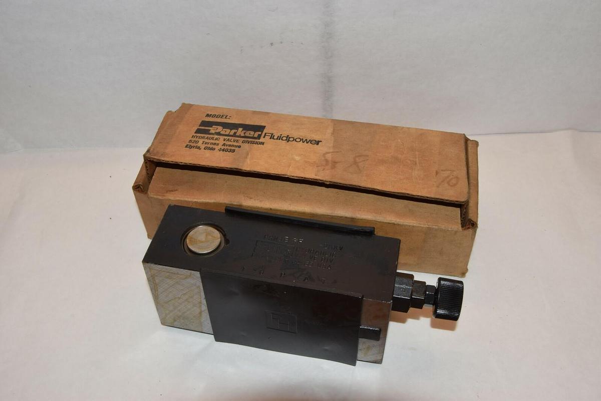 NEW PARKER SERIES PRM3 PRM3BPF20KV PRM3BPF20 PRESSURE REDUCING VALVE