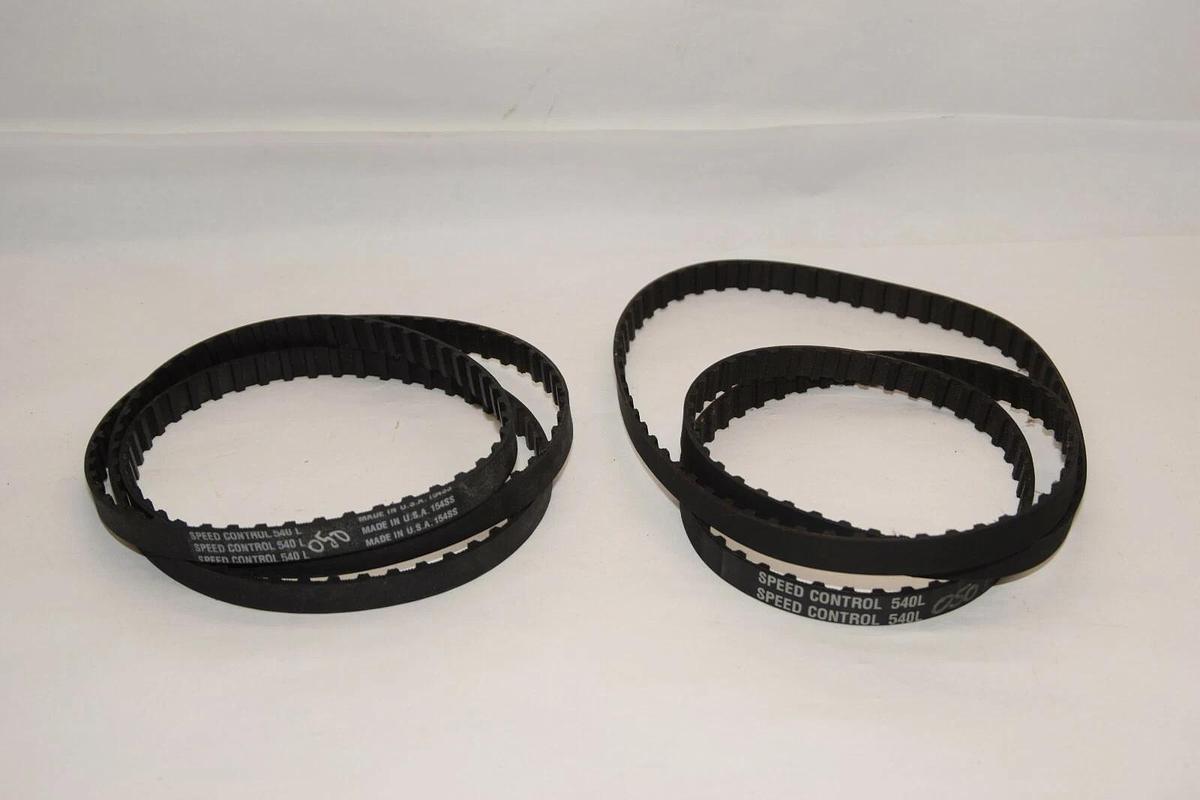 (NEW - Lot of 2) SPEED CONTROL 540L 050 540L050 540L-050 Timing Belt USA
