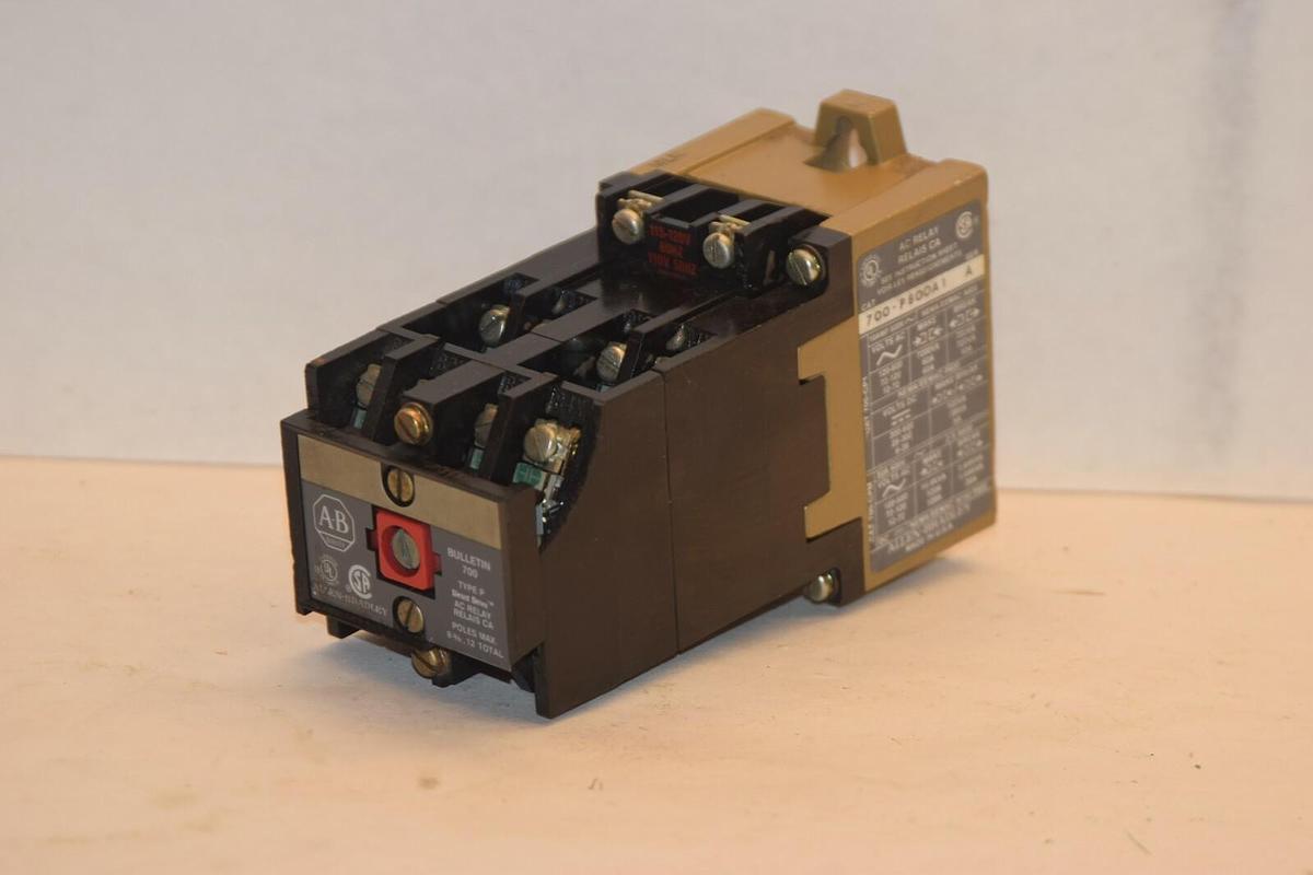 Used ALLEN BRADLEY 700-P800A1  700P800A1 Series A 115-120V Direct Drive Relay