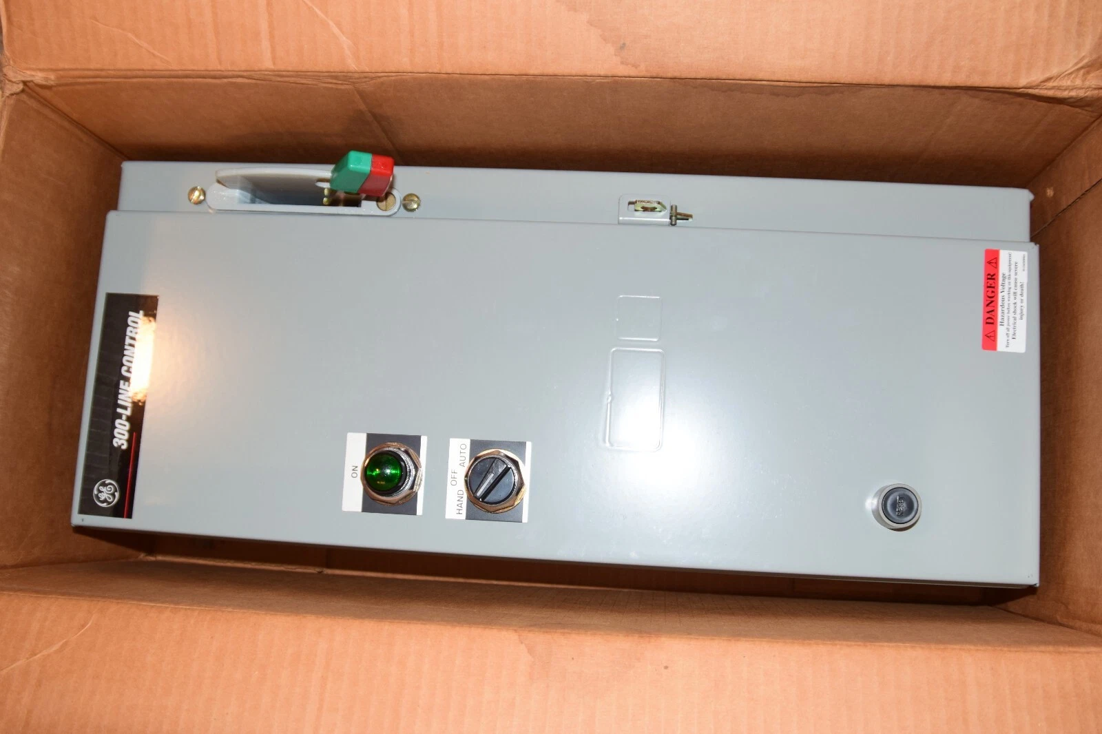 GE CR308BT02RA1DALKA 30A 250V 300-Line Size 0 Control Combination Starter NEW