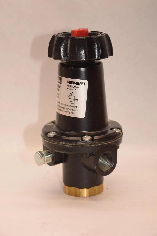 PARKER 35642000 5-125psig 1/2" Prep-Air Regulator USA w/ 160psi Gauge NIB
