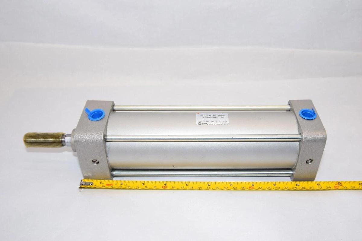 (NEW) SMC NCDA1C250-0700-X2US-9268CDN 250psi Pneumatic Air Cylinder