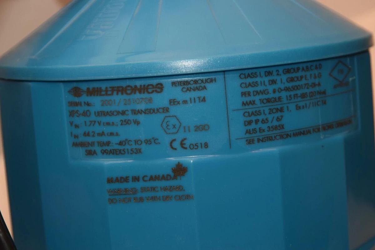 (NEW) SIEMENS XPS-40 7ML11270AA41 Milltronics Ultrasonic Transducer