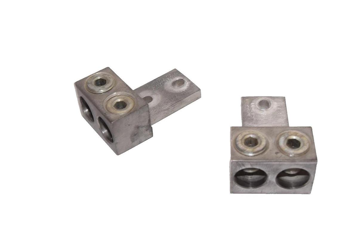 Used CFC-NY-AD600M 600MCM #4 CU-AL Double Mechanical Lugs (Lot of 2)