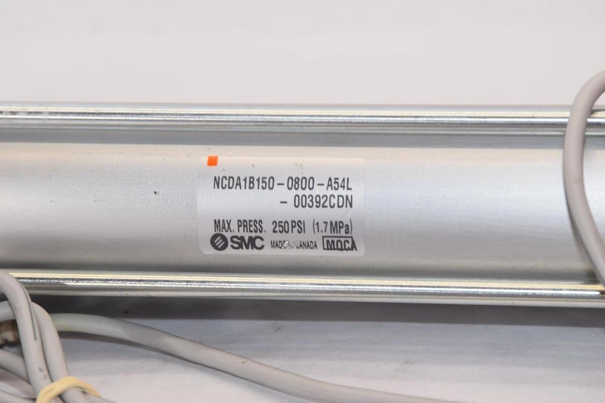 SMC NCDA1B150-0800-A54L-00392CDN NCDA1B150  250psi Pneumatic Cylinder NEW