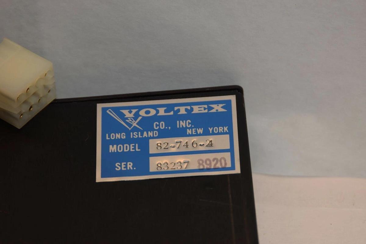 Used VOLTEX 82-746-24 24VDC POWER SUPPLY MODULE