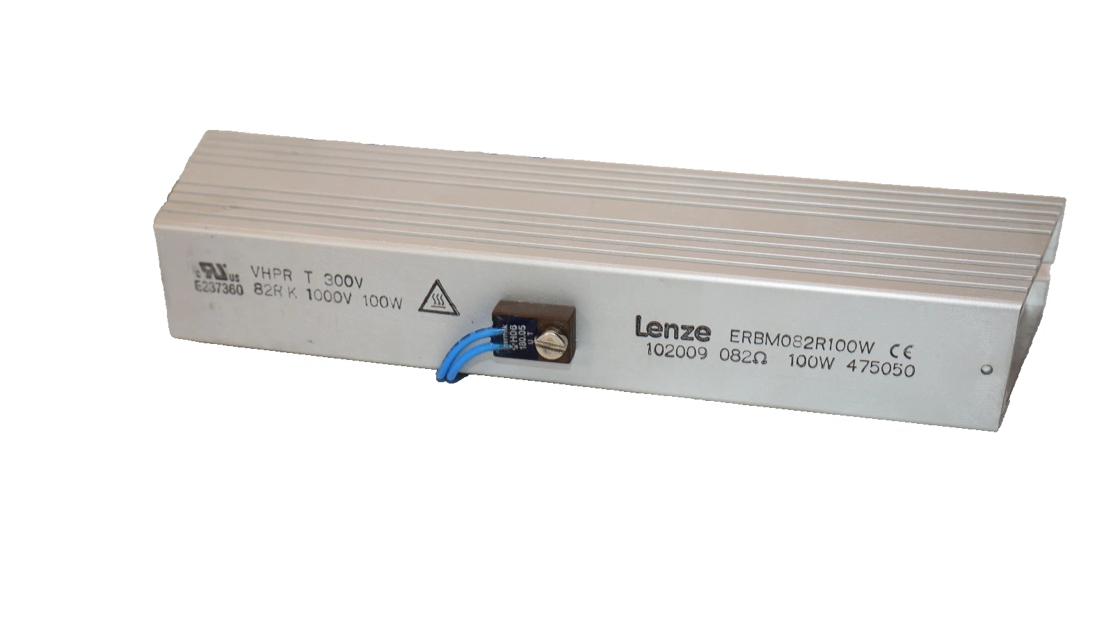 Lenze Brake Resistor ERBM082R100W 082Ohm 100W 300V (New)