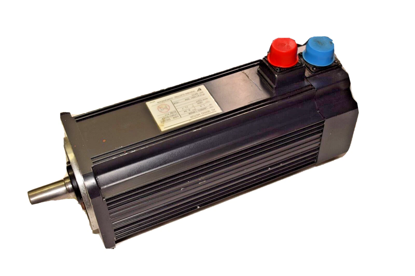 Used YASKAWA SERVO MOTOR USAGED-13A22K 1.3kW 8.34Nm 11.7A Encoder: UTOPH-81AVF