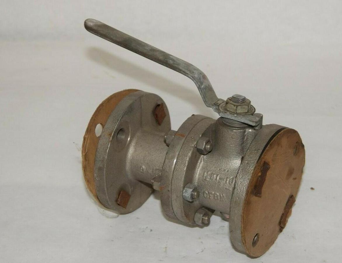 (NEW) PACIFIC GR23 CF8M 1-1/2" FIG S400 Stainless Steel Ball Valve