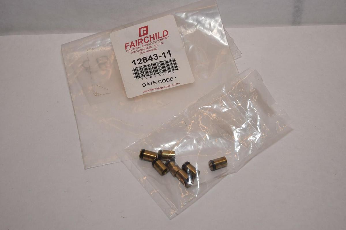 NEW (LOT OF 7) FAIRCHILD 12843-11 RESTRICTOR ORIFICE ASSEMBLY