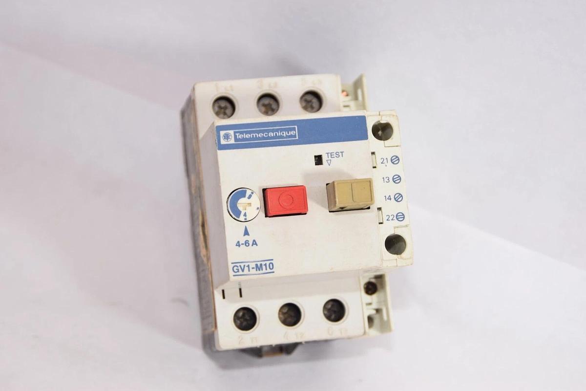 Used TELEMECANIQUE GV1-M10 GV1M10 4-6A Motor Starter