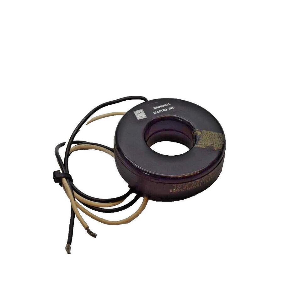 Used BROWNELL ELECTRO INC. 5RL-201 200:5 600V Current Transformer