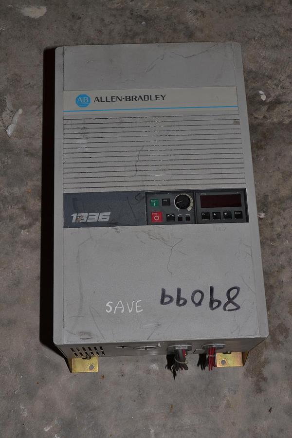 Used ALLEN BRADLEY DRIVE 1336-B005-EOD-FA2-L3 1336 B005 eod fa2  l3  6.1 - 7.3  kva