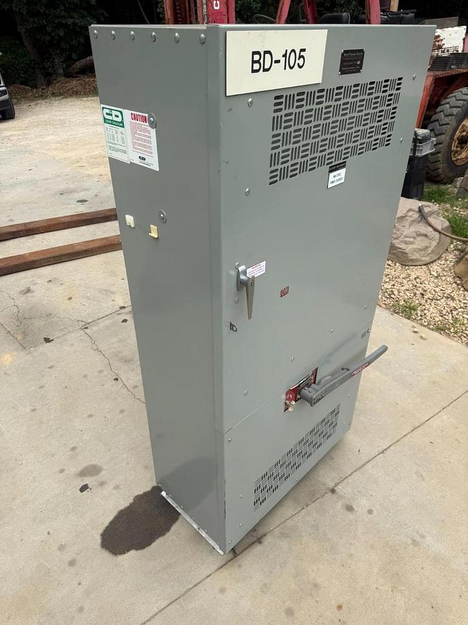 Used Boltswitch Enclosure E3466 2500a Bolted Pressure Contact Switch VM369-ST 1600a