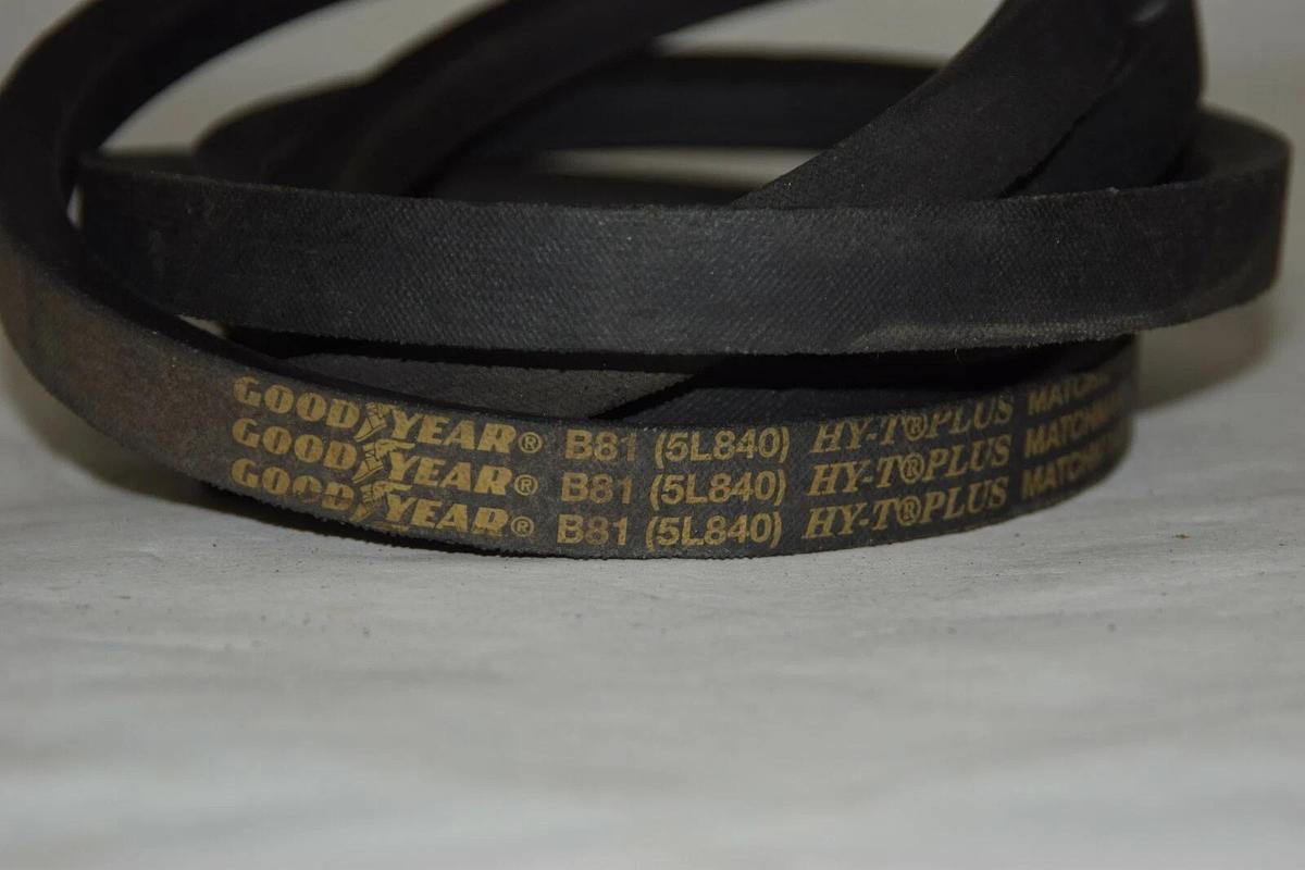 (New) Goodyear B81 (5L840) HY-T Plus Matchmaker V-Belt B81 5L840 B815L840