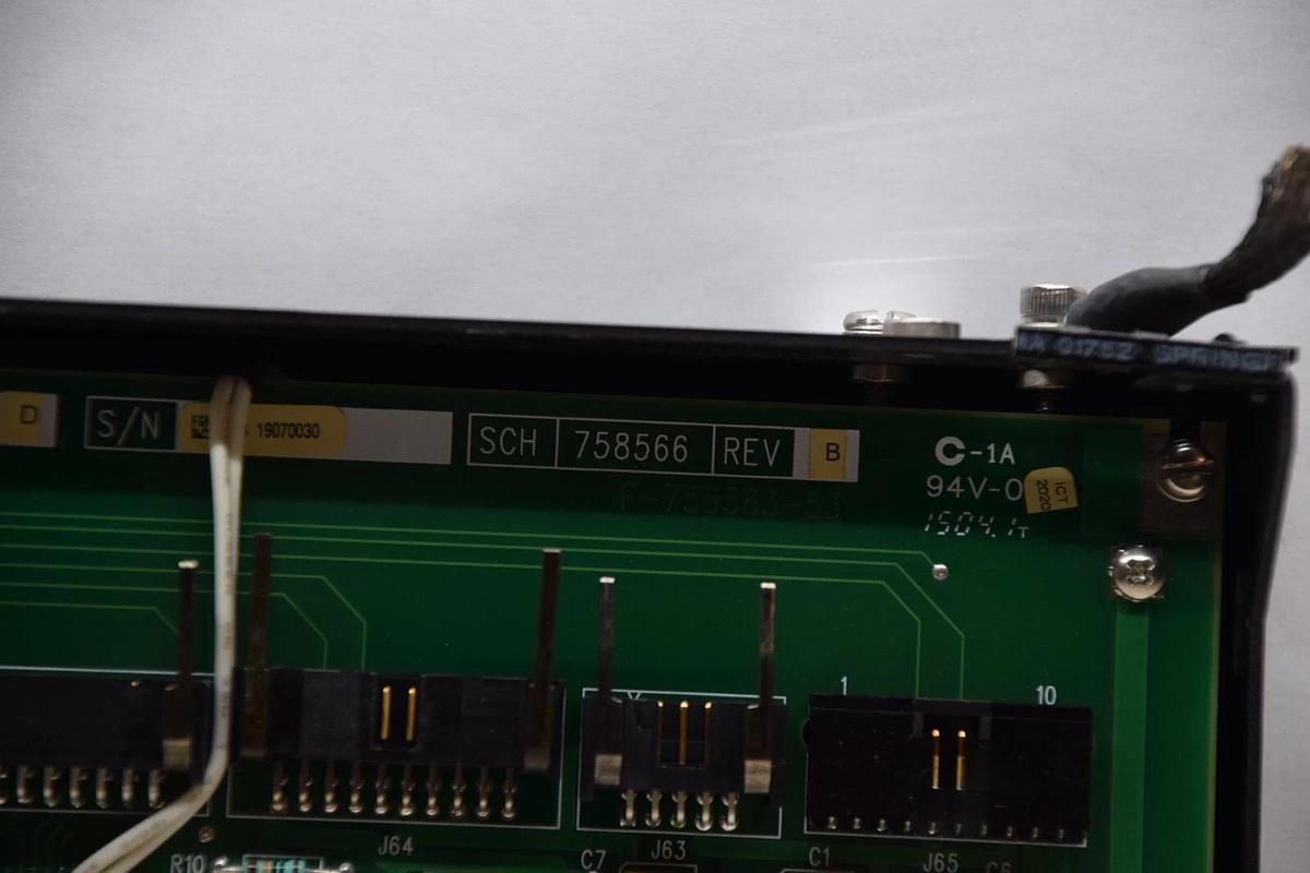 Used SIEMENS 758560-903 758566 F-758563-53 Circuit Board With Cover Display Keypad