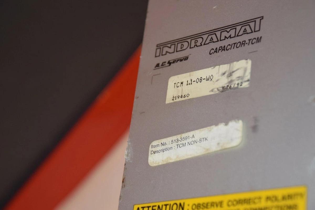 Used INDRAMAT TCM 1.1-08-W0 249460 AC SERVO CAPACITOR-TCM