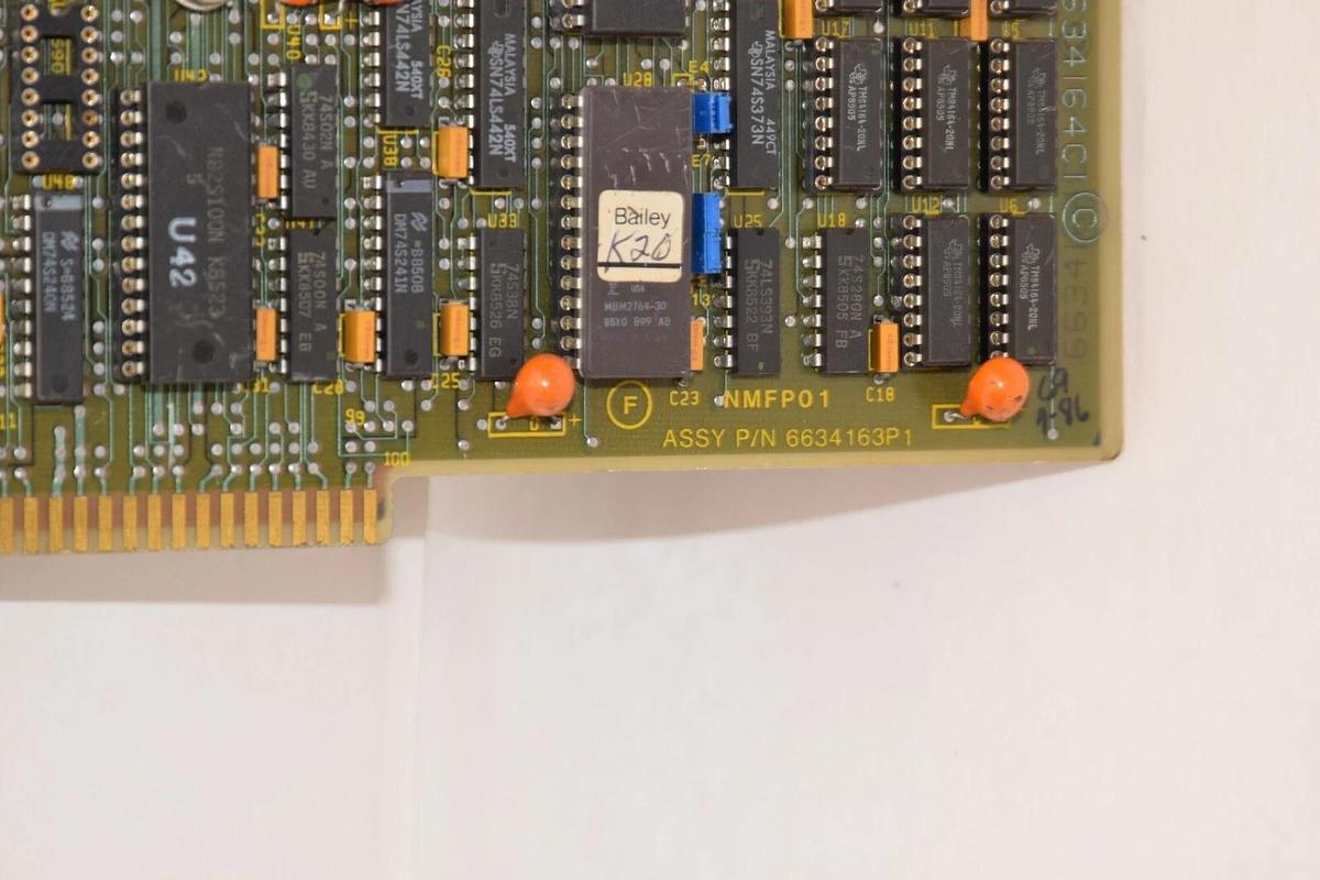 Used BAILEY 6634163P1 NMFP01 151506 I/O Expander Card