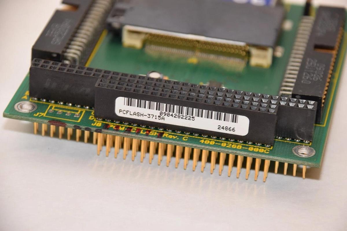 Used WINSYSTEMS J8 PCM-CFLASH Rev C , 400-0268-000C Single Board With Compact Flash