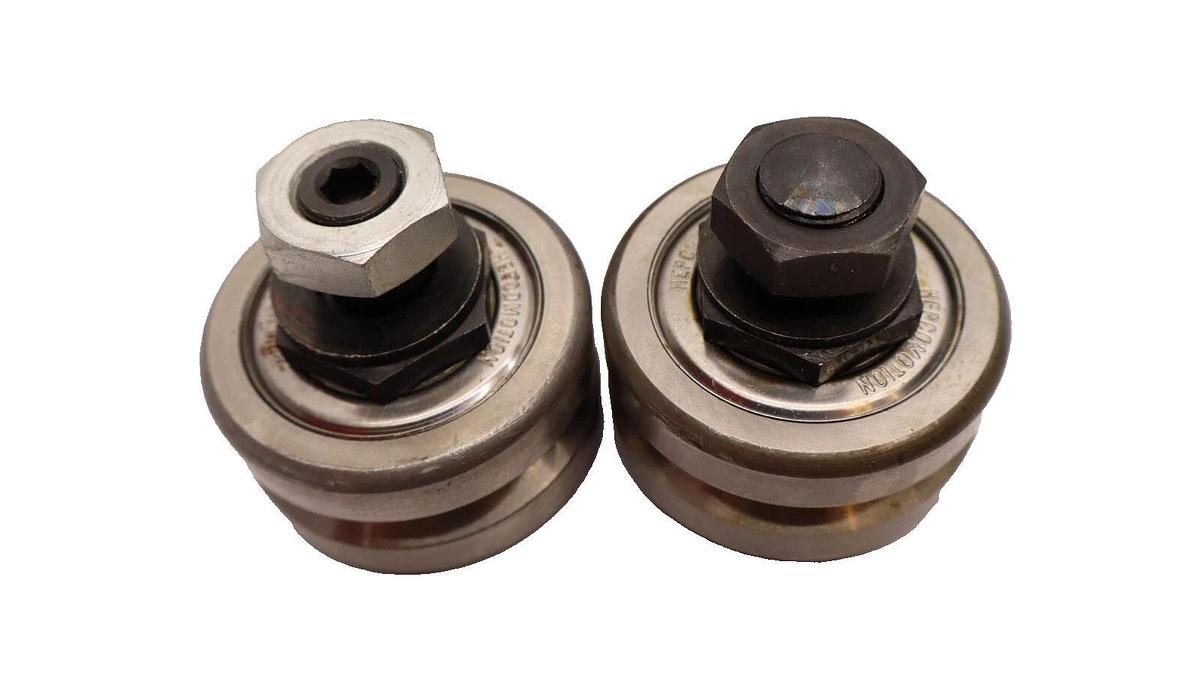 (NEW - Lot of 7) HEPCOMOTION 10.9 Steel Guide Wheel Track Roller
