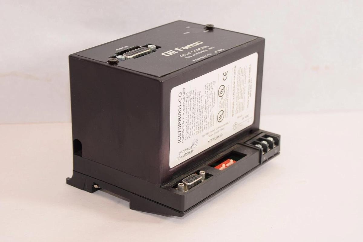 Used GE FANUC IC670PBI001-CG Profibus Bus Interface Unit