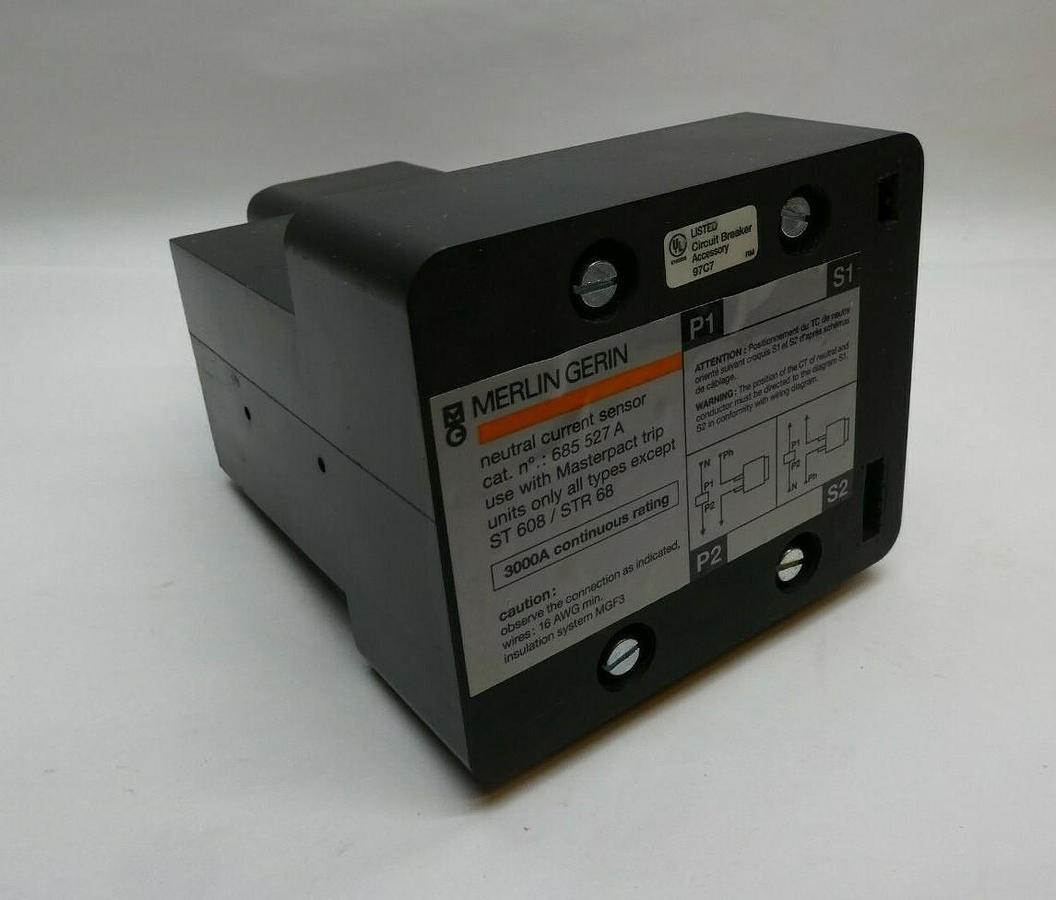 (NEW) MERLIN GERIN 685 527A 685527A Neutral Current Sensor