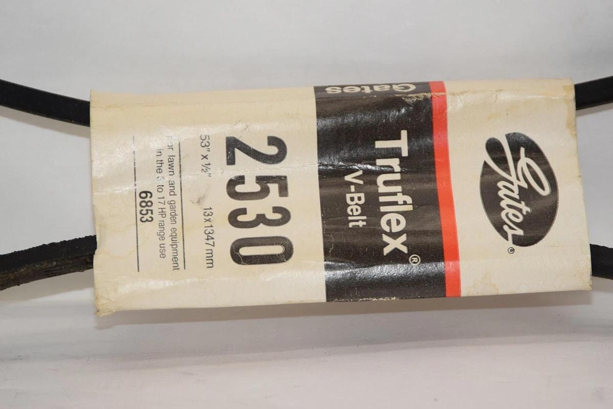 (NEW) GATES 2530 1/2" x 53" Truflex V-Belt
