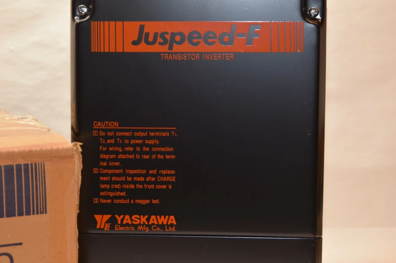 NEW- YASKAWA CIMR-G08A-20 CIMRG08A20 208/230V 3ph Juspeed-F Transistor Inverter