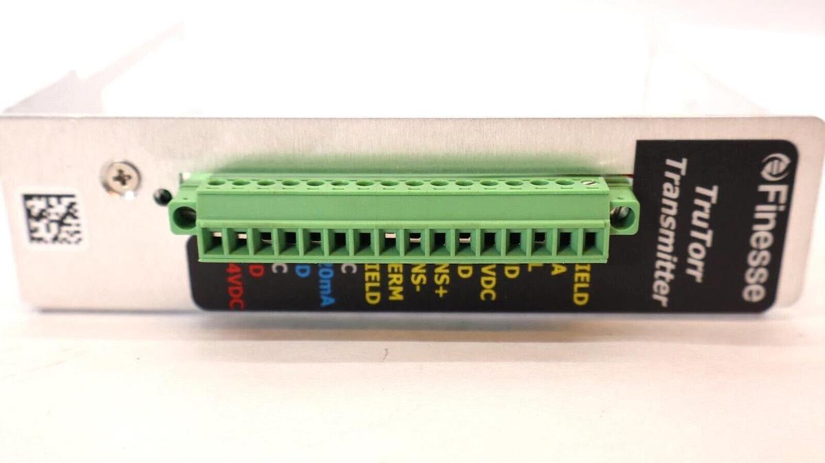 Used FINESSE F110-2111-014 Rev. 8 , 310-5026-001 Rev. 6 TruTorr Transmitter