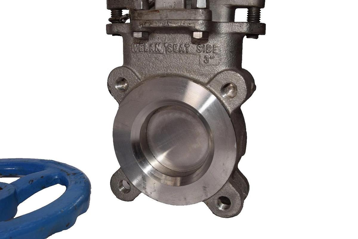 VELAN L10-0310C-13ST-W320 , L100310C13STW320 Size 3" Mod. C Knife Gate Valve New