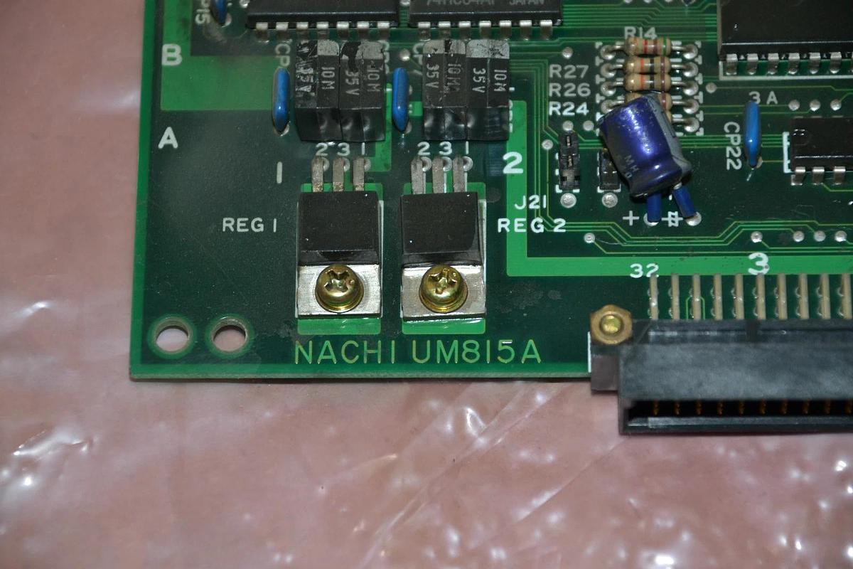 Used NACHI UM815A MODULE BOARD CIRCUIT BOARD CARD UM815-20 UM815 20