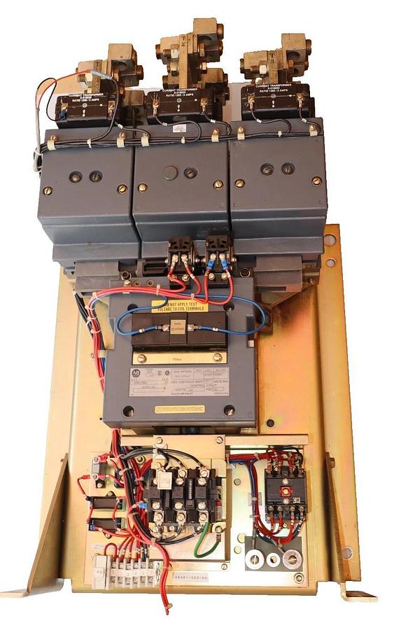 Allen Bradley Contactor Size Sz 8 509-JOD 509JOD B 3ph 3p 120v con. (take-out)