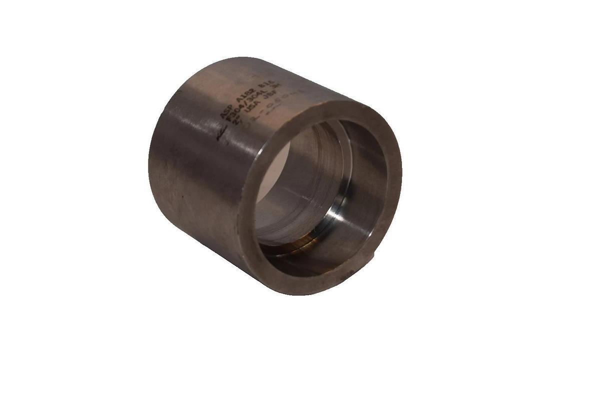 ASP A182 B16 F304/304L 3M 2" Stainless Steel Coupling (New)