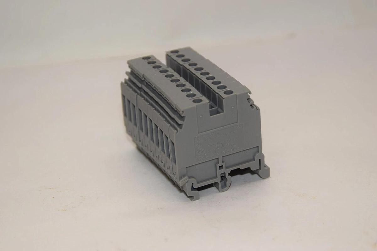 (NEW - Box of 50) ENTRELEC 11511607 4mm2 10awg 14-12awg Terminal Block