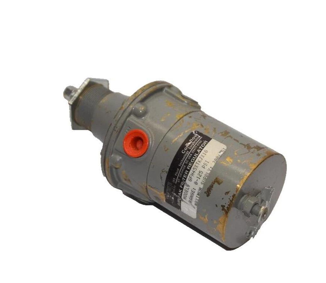 (NEW) ITT GFH45XTKJX1G 0-125psi Airpak Filter Regulator