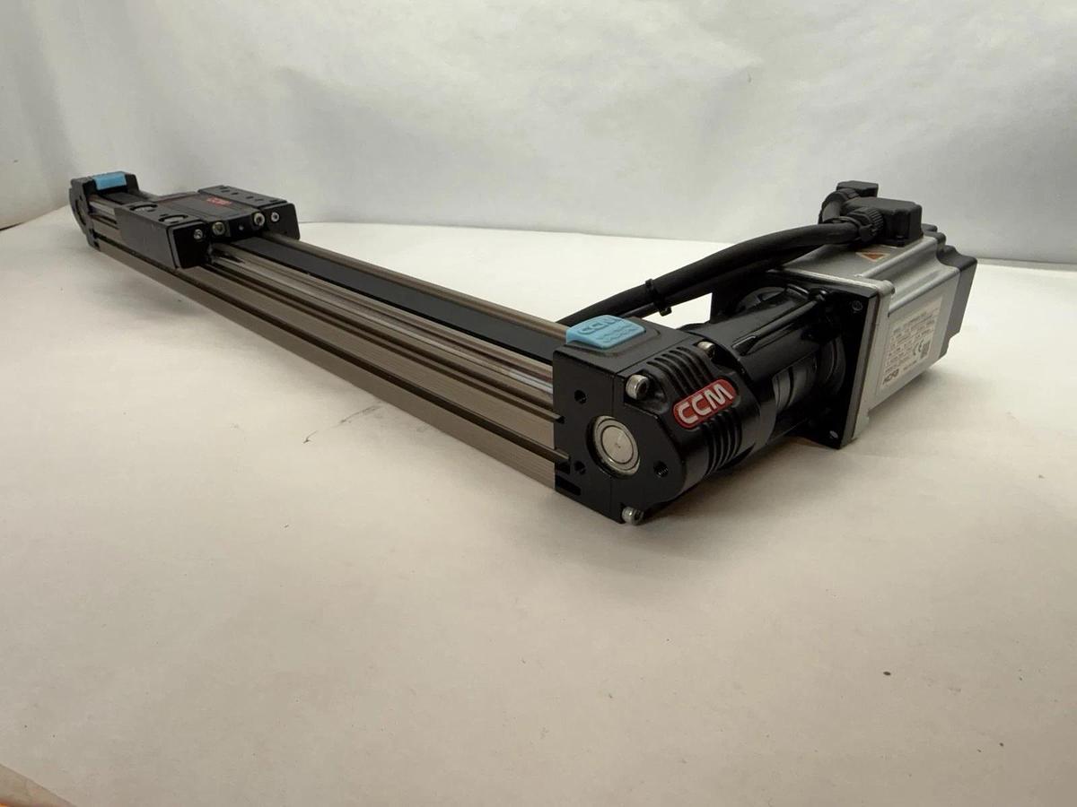 Used CCM SV-X2MH040A-N2LA 4" x 3" 14"  Slide Linear Actuator 400W